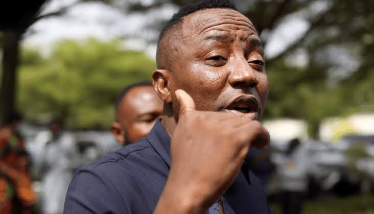 #October1Protest: Sowore joins protest in Lagos, Urges Action on National Issues