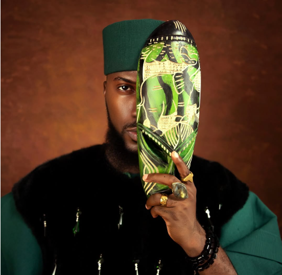 Akin Faminu raises the standard for agbada in his new agbada look