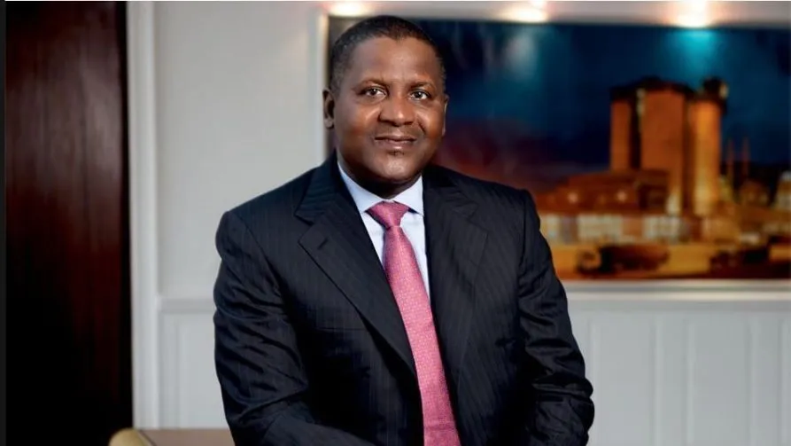 Aliko Dangote addressing why fuel pump price came down.