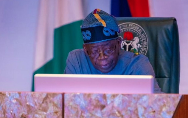 Vice President Kashim Shettima delivering Nigeria’s statement at the 80th UN General Assembly, calling for Security Council reform and fair mineral wealth distribution.