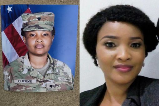 Princess Chineke now turned U.S Army Officer