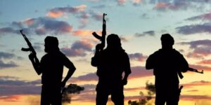 Security forces respond to an attack at Old Oyo National Park in Oyo State.