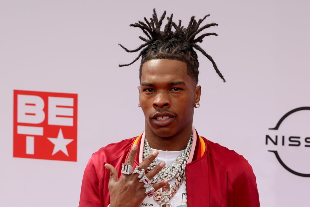 FILE PHOTO: Lil Baby poses on the red carpet as he arrives for the BET Awards at Microsoft theatre in Los Angeles, California, U.S., June 27, 2021. REUTERS/Ringo Chiu. (Photo Credit: Google)
