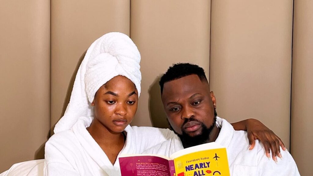 Egungun and wife Posh Otah