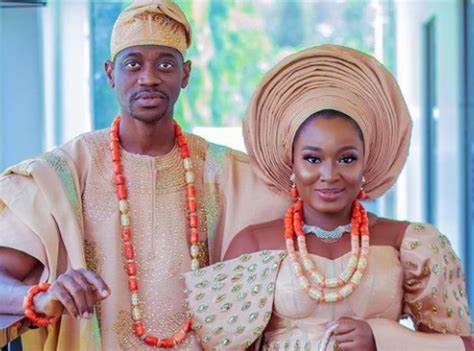 Nollywood Actor Lateef Adedimeji and Wife Mo Bimpe
