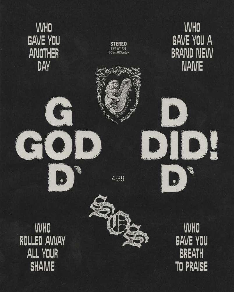 Sons of Sunday’s GOD DID!: A faith building anthem for believers