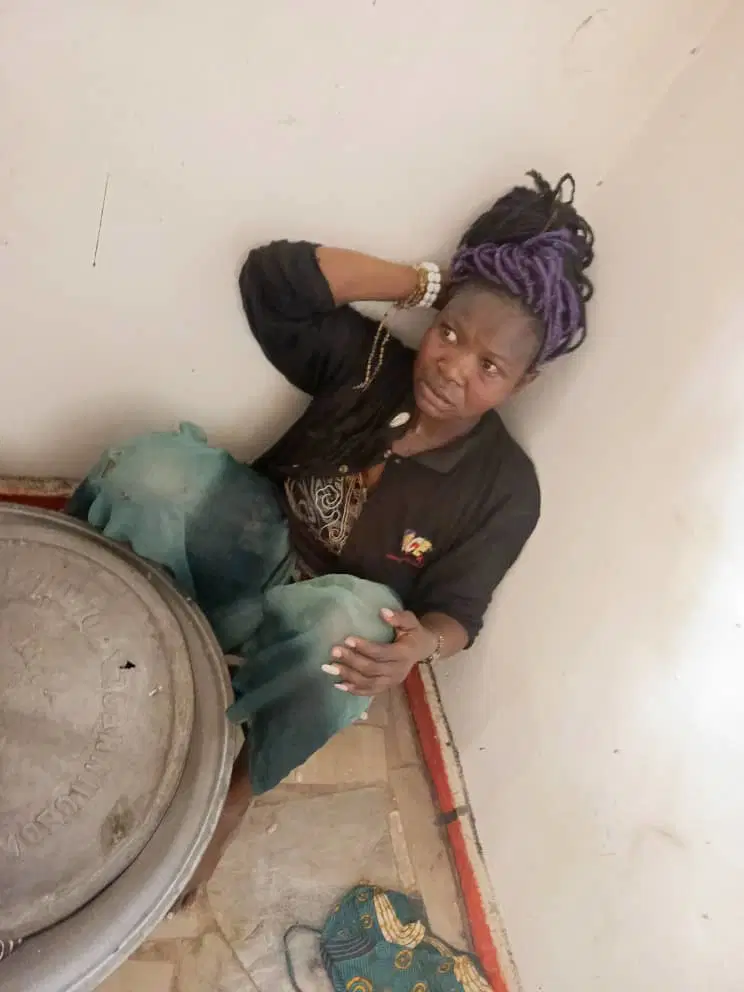 Suspect lady kidnapped