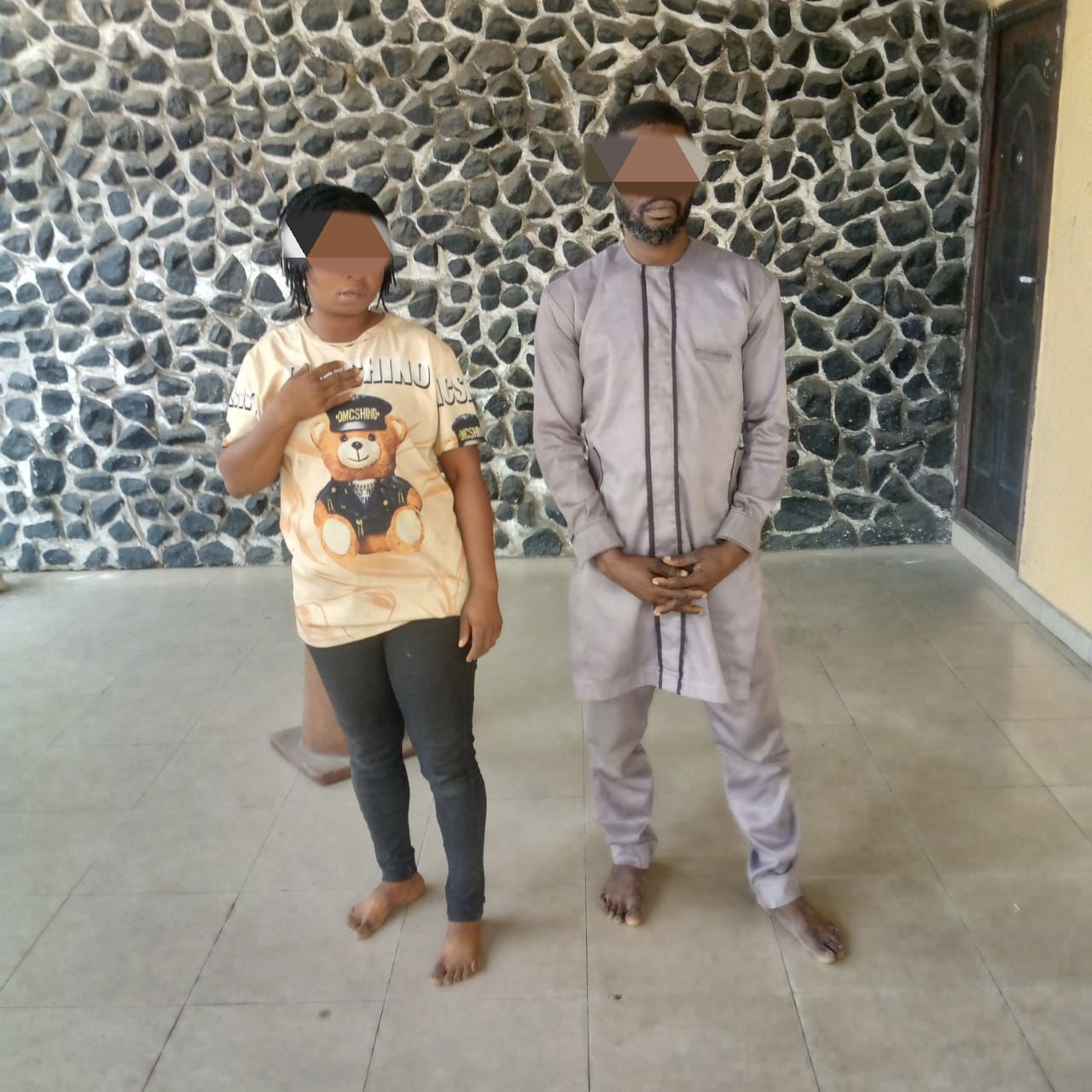 Suspected child traffickers