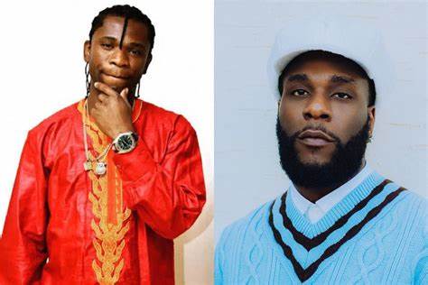 Rapper Speed Darlington and Singer Burna boy. [PHOTO CREDIT: GOOGLE]
