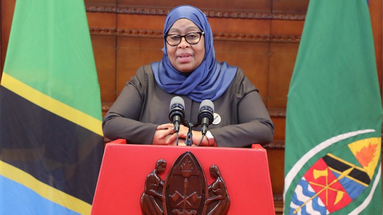 Tanzania President, Samia Suluhu Hassan