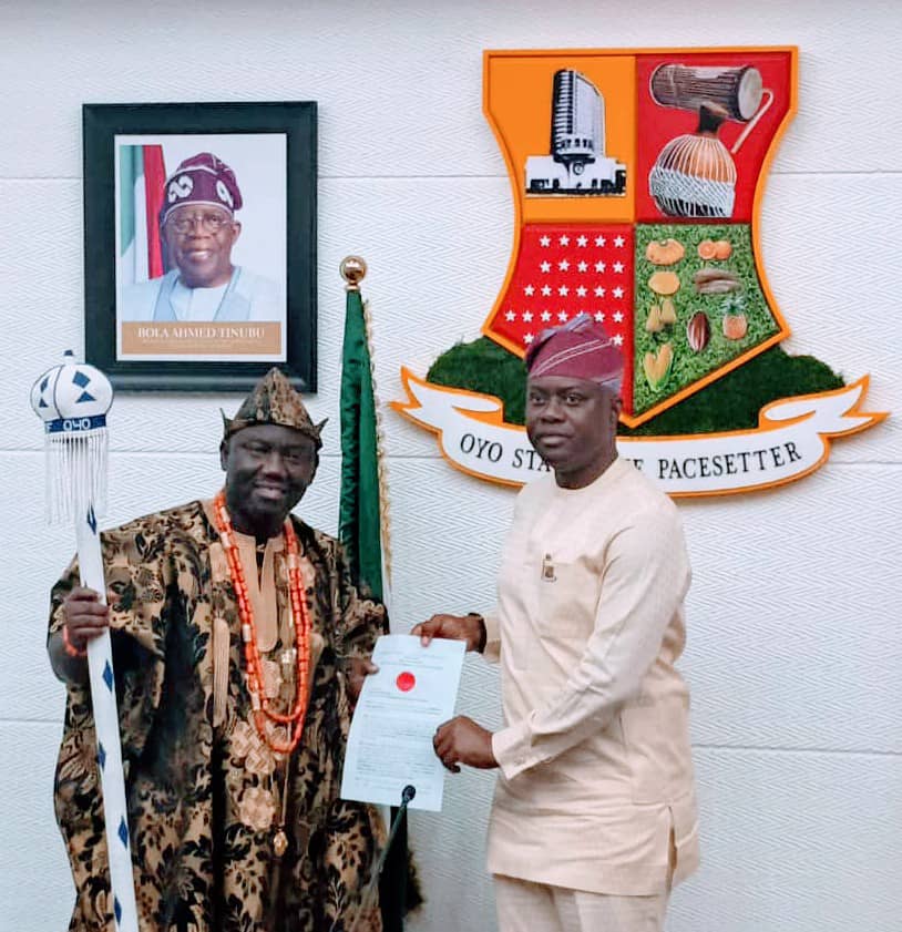 Seyi Makinde Alaafin Oyo