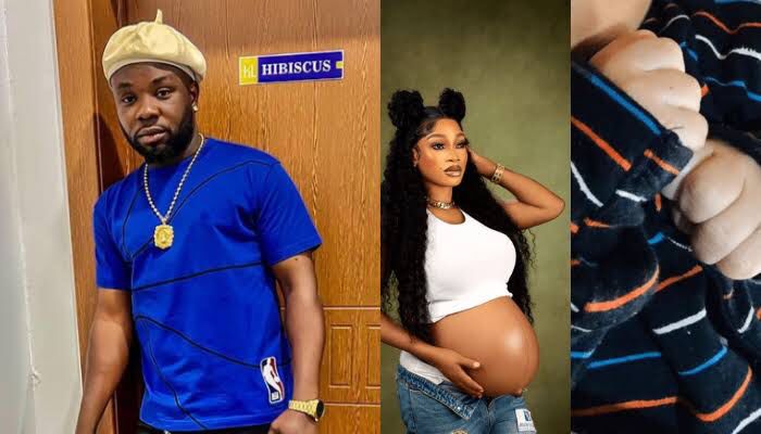 Yoruba Actor  Ibrahim Yekini (Itele) and wife Olayiwola Aminat  [Photo Credit: Google]