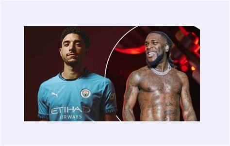Man City's new star Omar Marmoush names Burna Boy as favourite