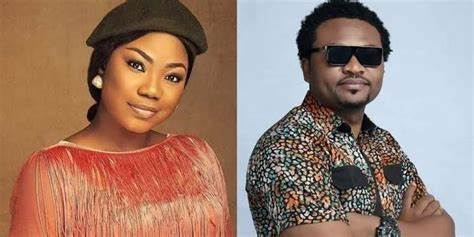 Mercy Chinwo and manager, Eeze concept. [Photo credit: Google]