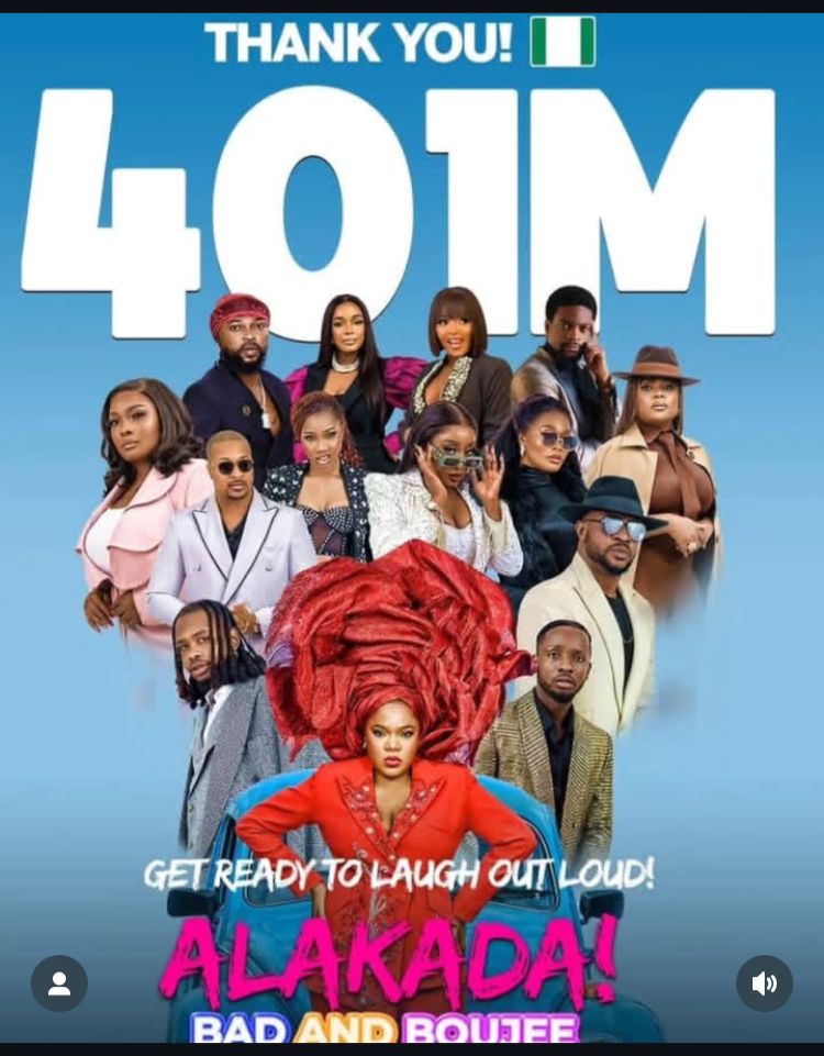 Alakada! Bad and Boujee by Toyin Abraham. [PHOTO CREDIT: GOOGLE]