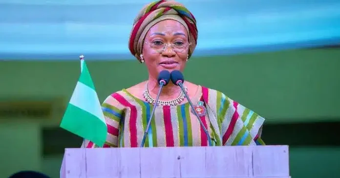 APC defends First Lady Oluremi Tinubu after she intervened during Governor Adeleke’s speech at her coronation, calling her actions measured and patriotic.