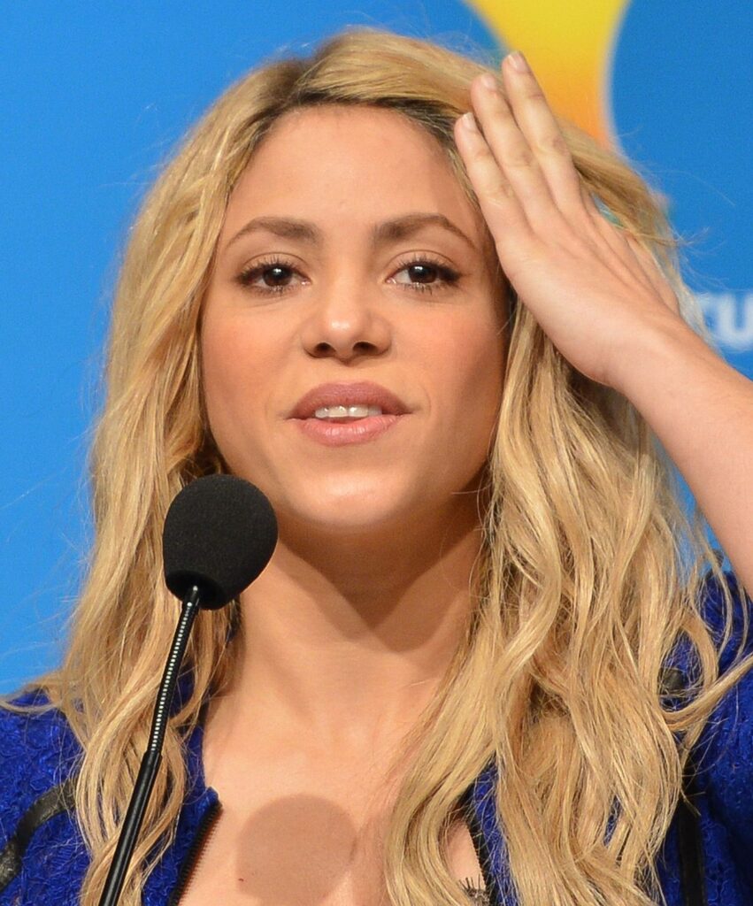 Colombian singer Shakira. [Photo credit: Google]