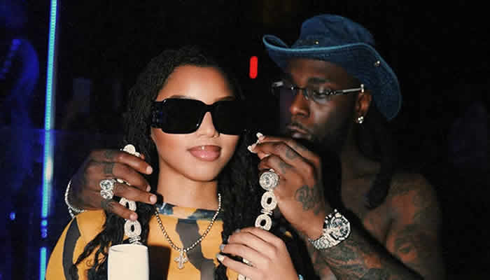 Burna Boy, and lover Chloe Bailey