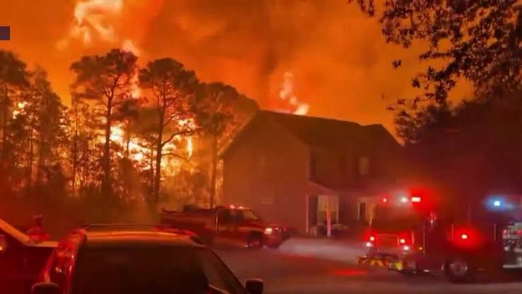 South Carolina declares emergency amid wildfire crisis
