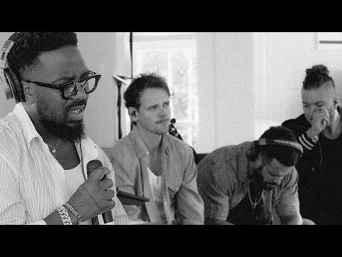 Chandler Moore and other crew of Sons of Sunday worshipping