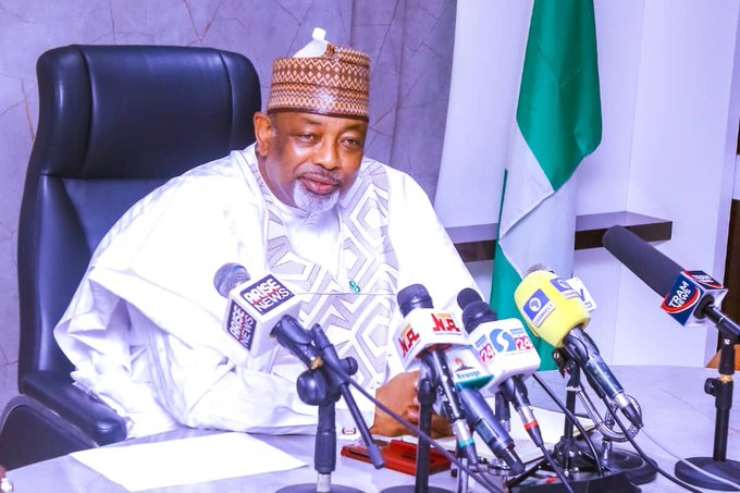 The Minister of Agriculture and Food Security, Abubakar Kyari