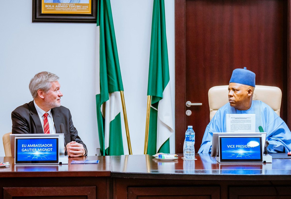 Nigeria Vice President Kashim Shettima