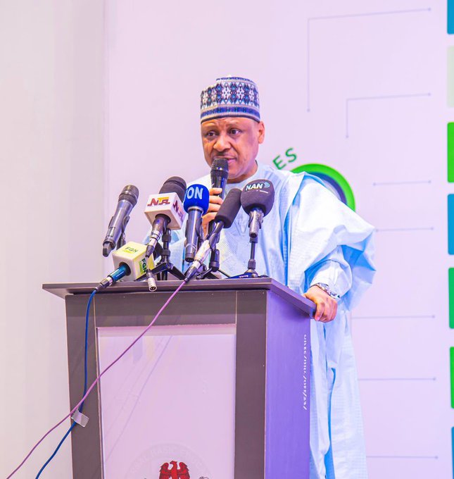 Minister of Information Mohammed Idris speaks during a CNN interview, defending Nigeria’s safety record and rejecting claims of religious intolerance.