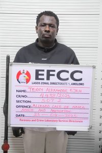 Terry Apala. Source: X (EFCC)