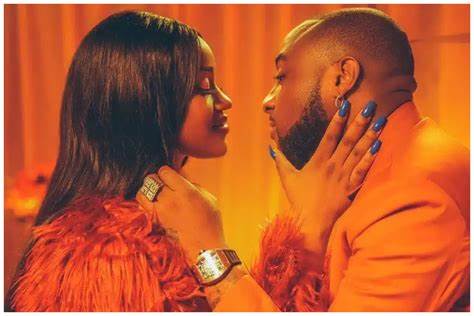 Davido and wife Chioma.
