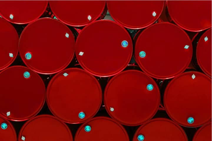 Brent crude oil price records lowest price in four years