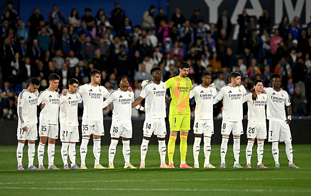 Real Madrid deny pulling out of Copa final after ref De Burgos cried over abuse. Club boycotts pre-match events, tensions rise ahead of Clasico vs Barça.