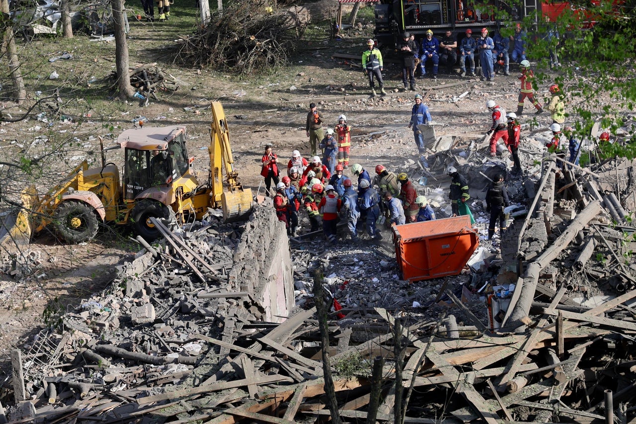 Zelenskyy cuts South Africa trip short after Russian missile strike on Kyiv kills 10+ and injures over 70 early Thursday.