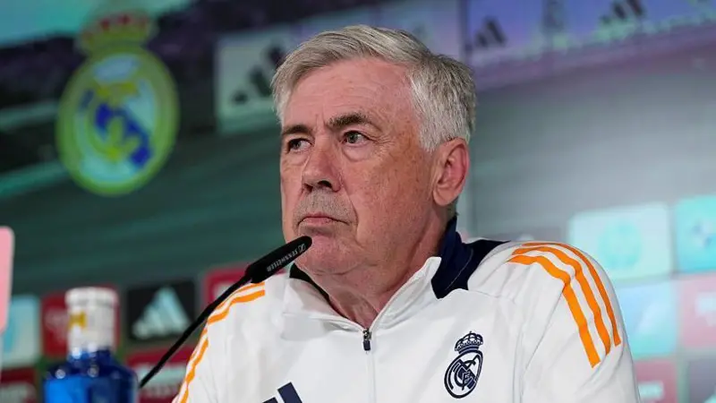 Ancelotti leaves Real Madrid after final game vs Sociedad to become Brazil coach. He calls his bond with Madrid "eternal" after 15 trophies in two spells.