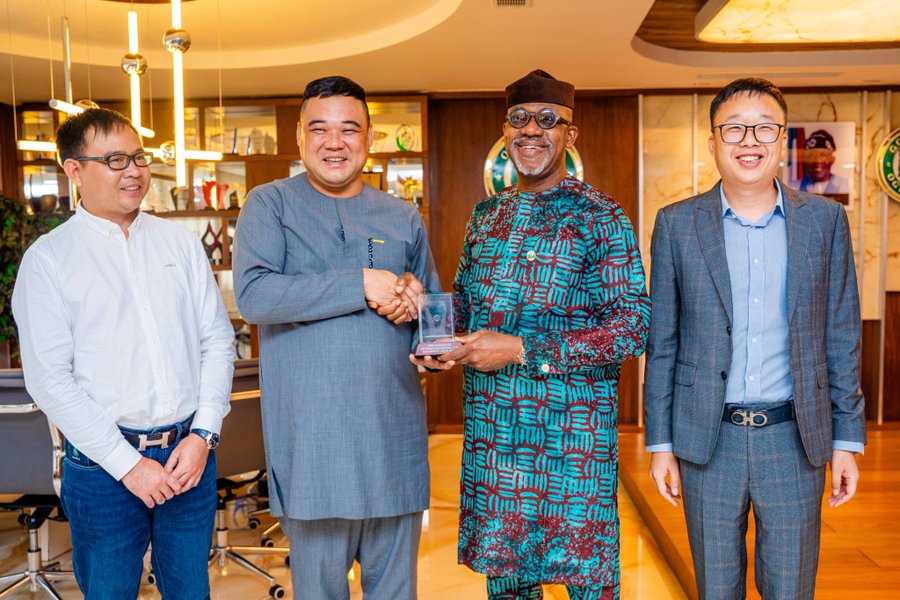 Ogun State Governor, Dapo Abiodun, Li Shuang and others