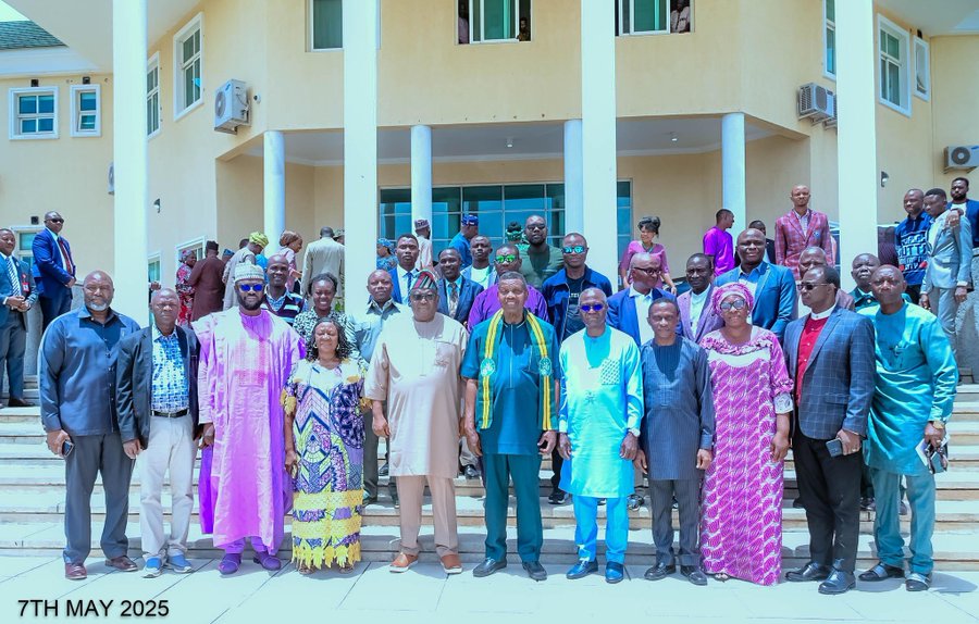 Pastor Enoch Adeboye and others in Plateau State