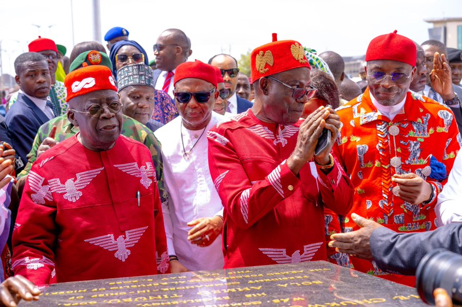 President Bola Ahmed Tinubu in Anambra State