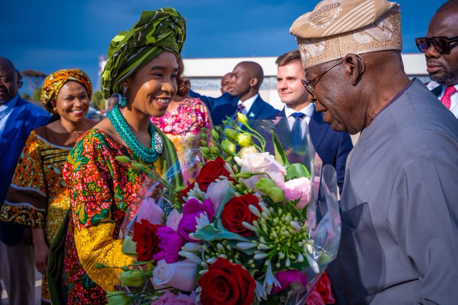 President Bola Tinubu in Rome 