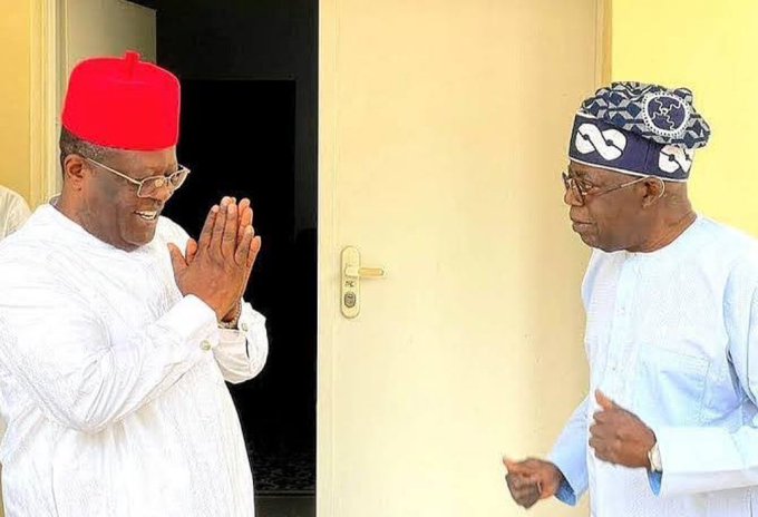 Dave Umahi and Bola Tinubu