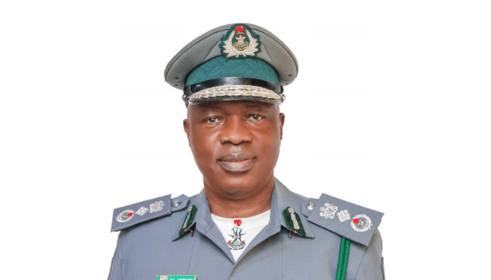 Comptroller-General of Customs, Bashir Adeniyi, speaks at World Customs Day as NCS announces N7.28tn revenue in 2025.