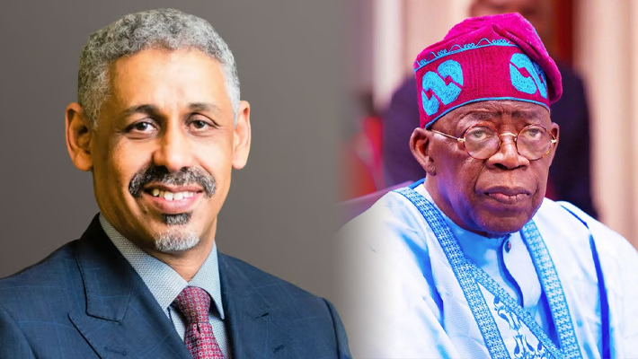 Bola Tinubu and Sidi Ould Tah