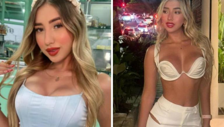 Colombian model and influencer María José Estupiñán