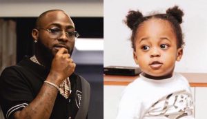 Davido and late son Ifeanyi