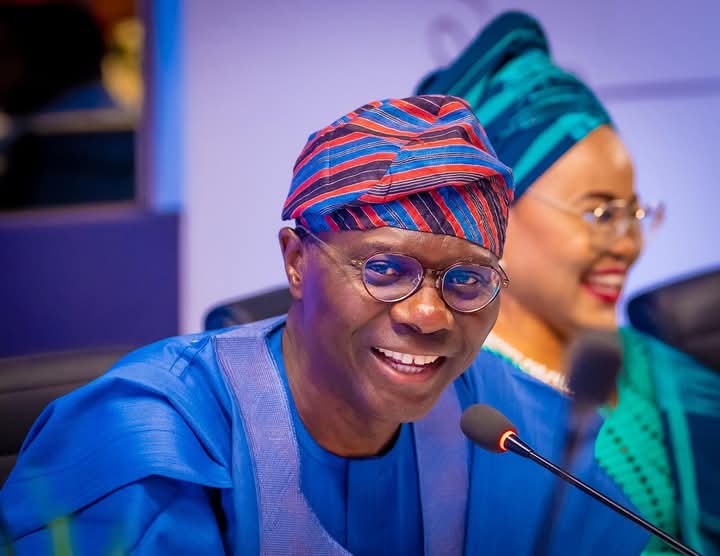 Lagos State Governor Babajide Sanwo-Olu inaugurates the TY Logistics Park in Alaro City alongside officials and investors.