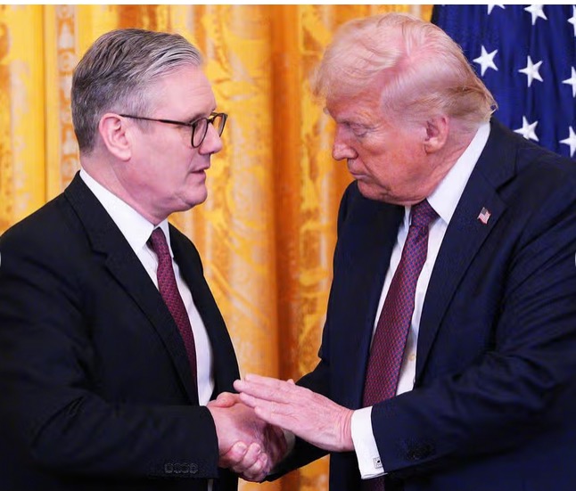 Britain's PM and Trump