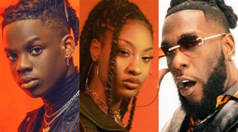 Rema, Tems, Burna Boy