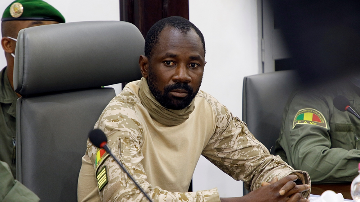 Mali's military leader Gen Assimi Goïta