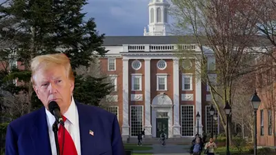 Harvard University and Trump