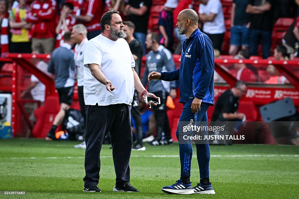 Forest deny reports of a clash between Marinakis and Nuno, calling it "fake news" and defending the owner's emotional pitchside reaction to Awoniyi's injury.