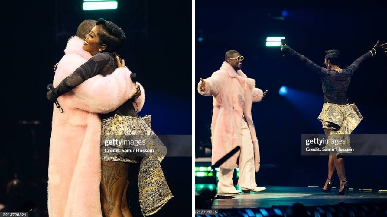 Tiwa Savage and Usher