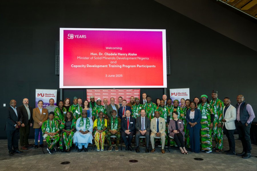 Dele Alake and eleven Nigerian professionals studying in Australia
